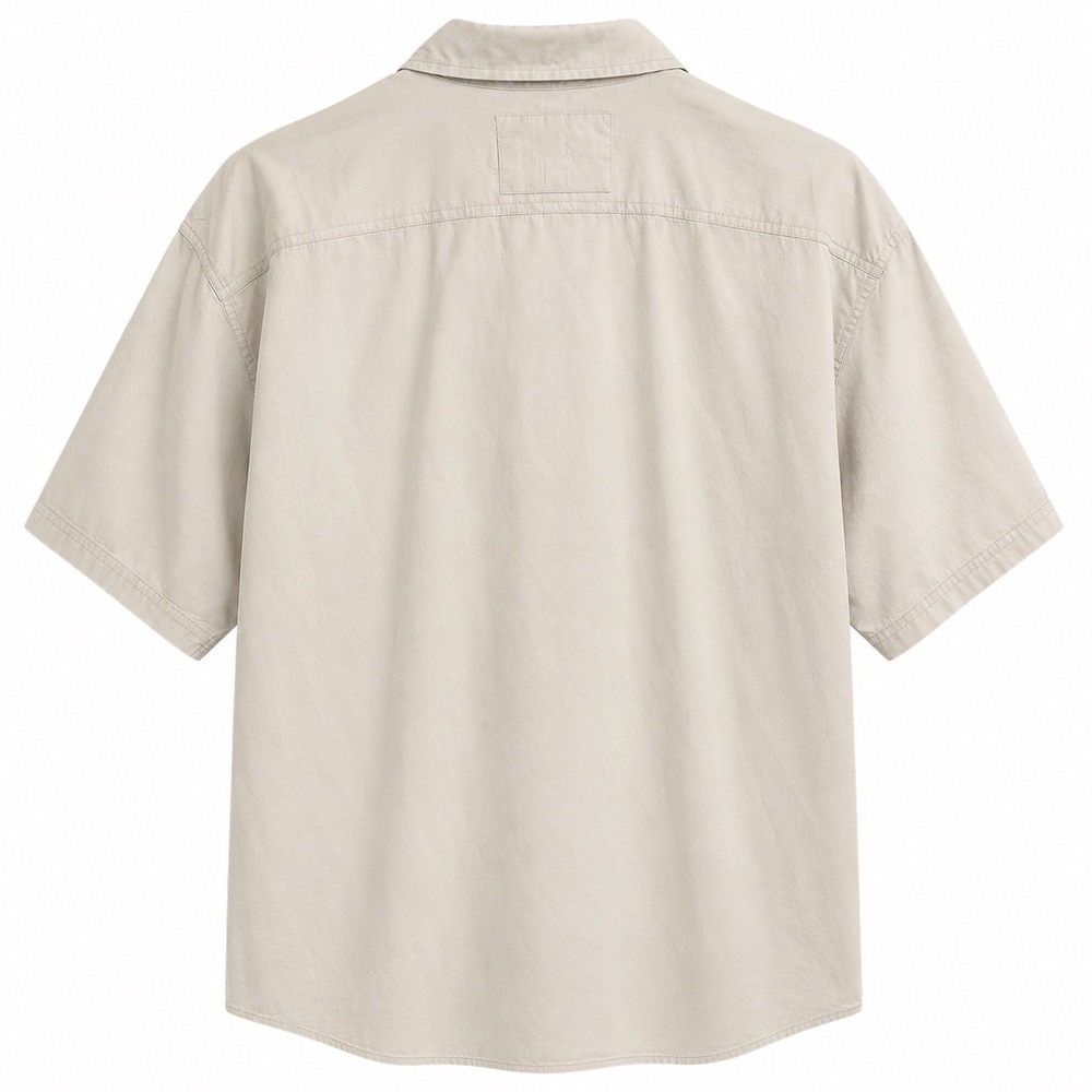 Polo Sport Ralph Lauren Shirt Mens XLarge Beige Sportsman Button Up Cotton VNTG - Picture 4 of 4